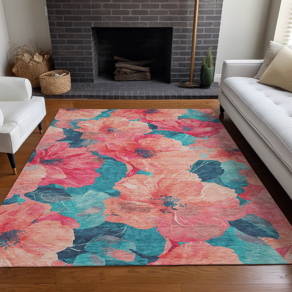addison chantille acn1547 salmon rug