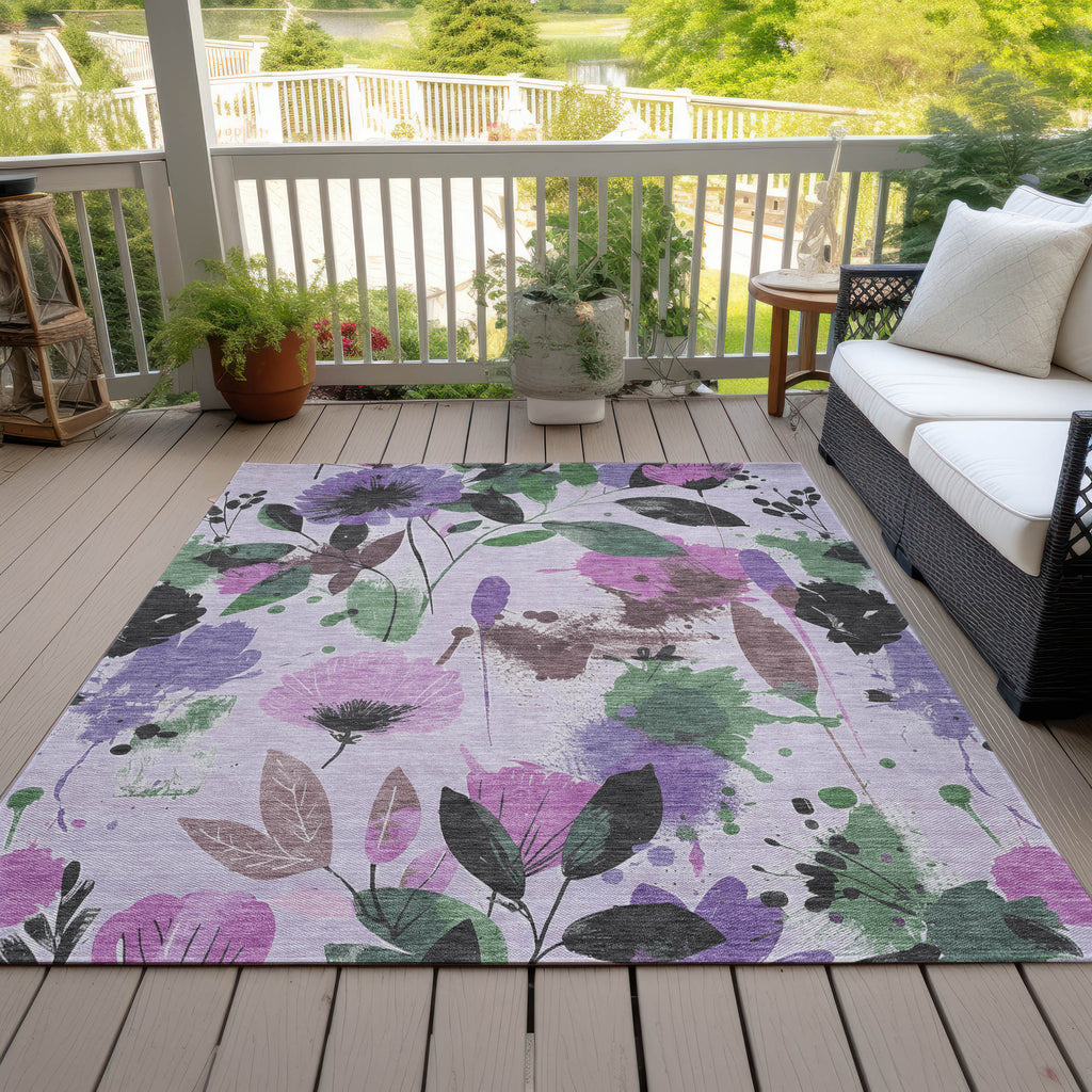 addison chantille acn1552 lavender rug