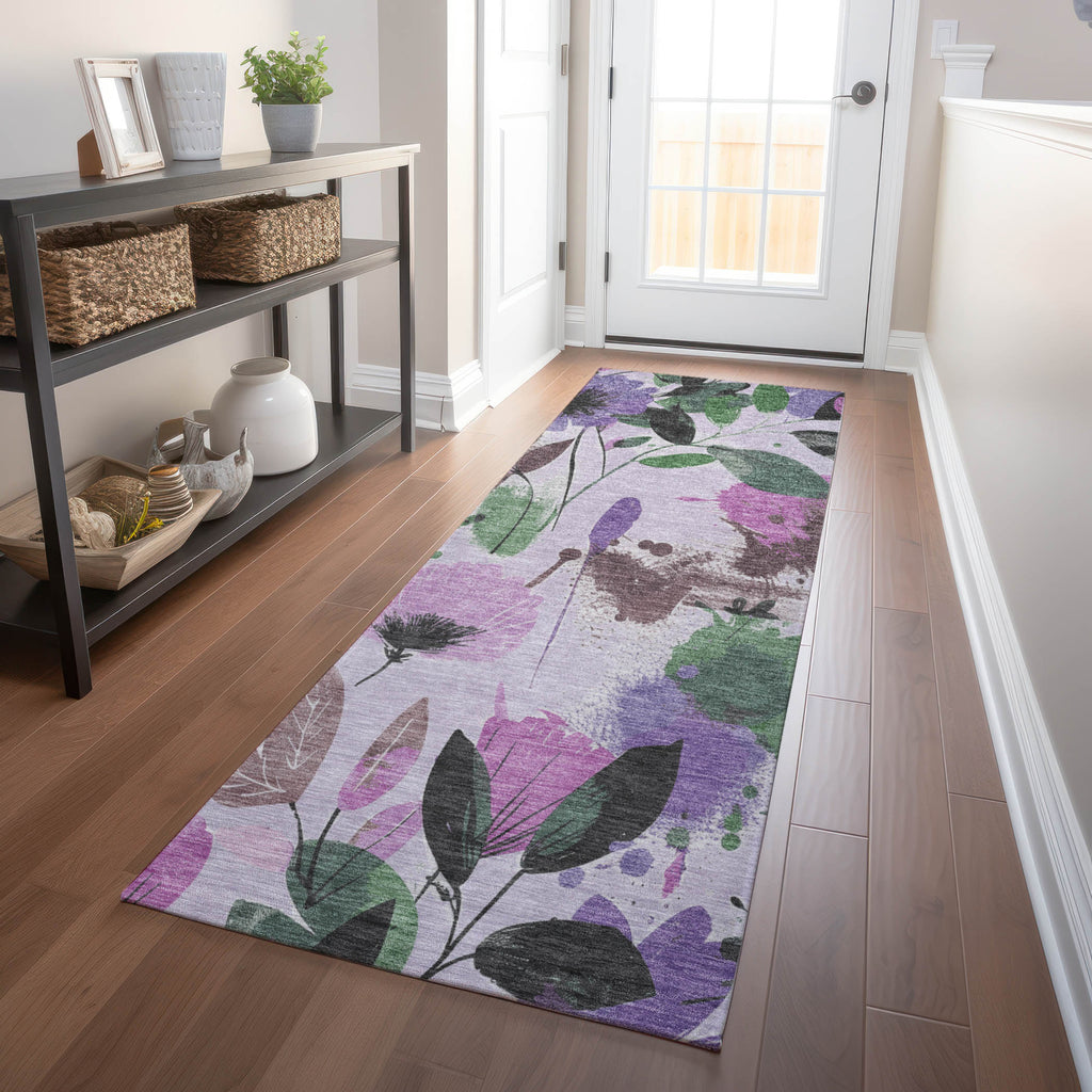 addison chantille acn1552 lavender rug