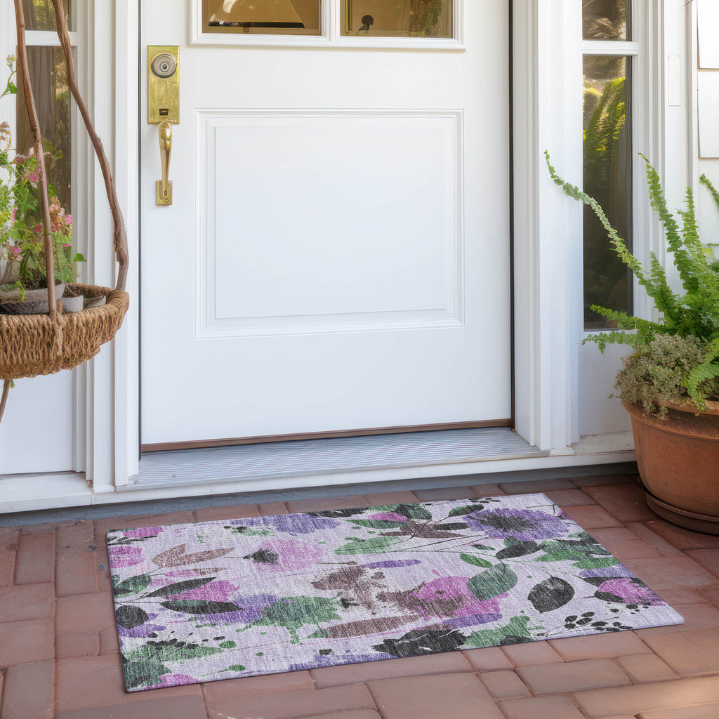 addison chantille acn1552 lavender rug