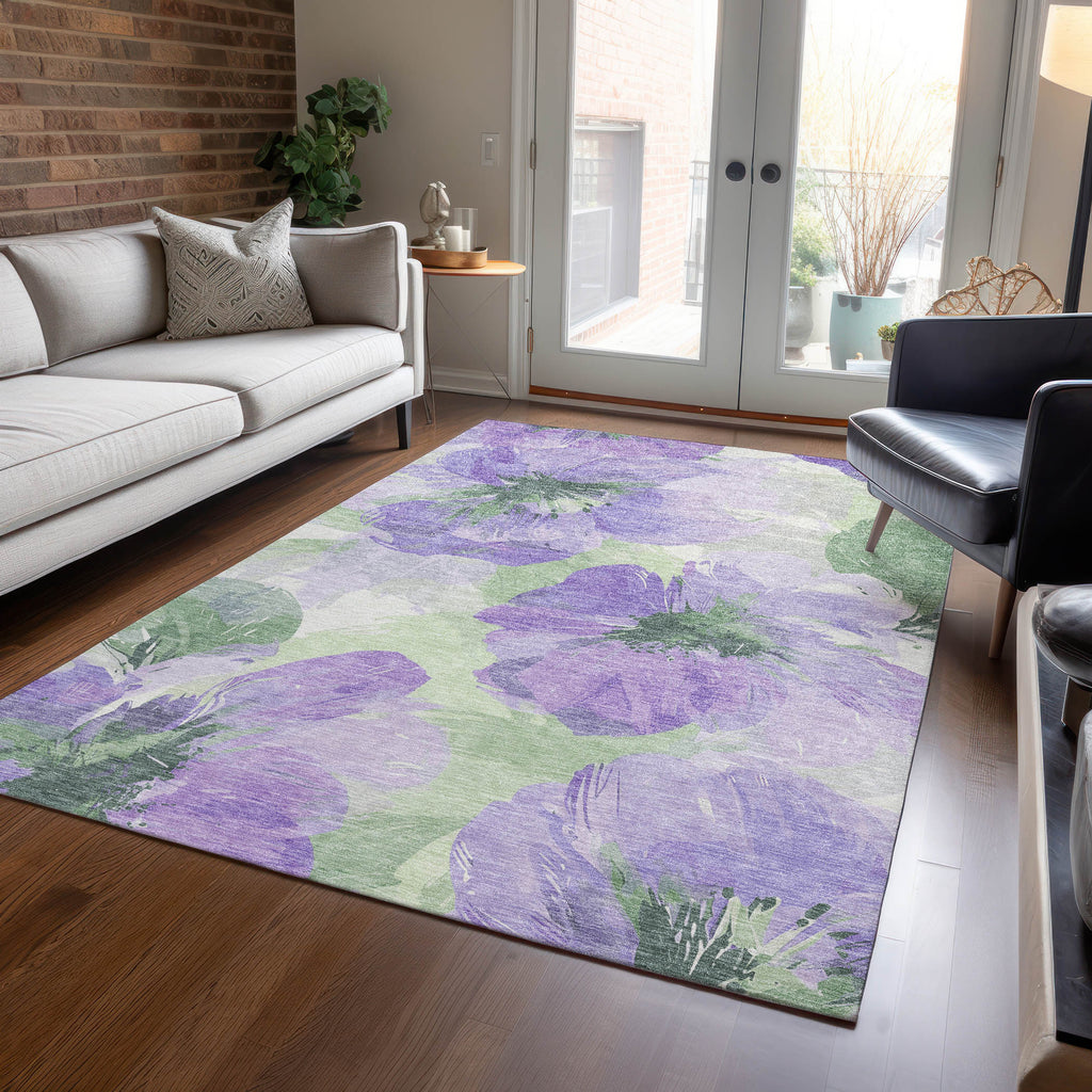 addison chantille acn1554 lavender rug
