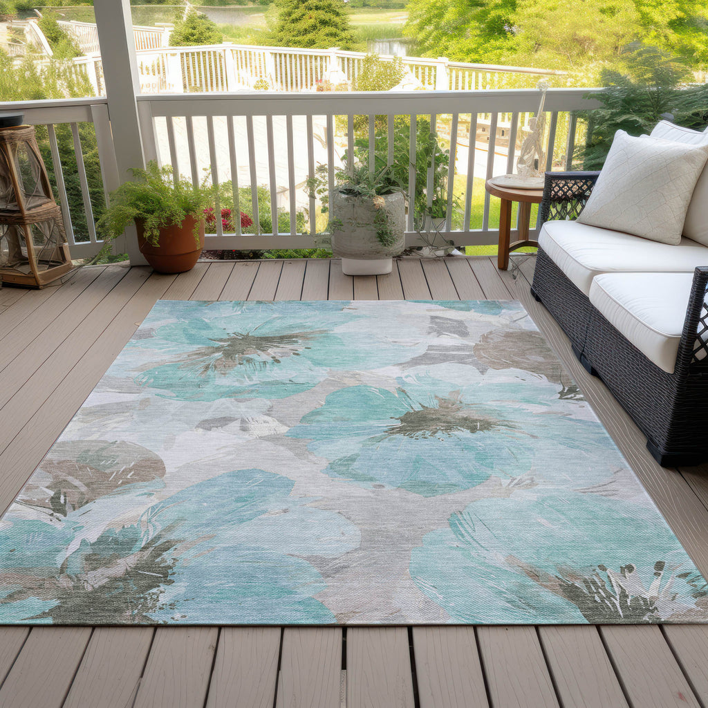 addison chantille acn1558 teal rug