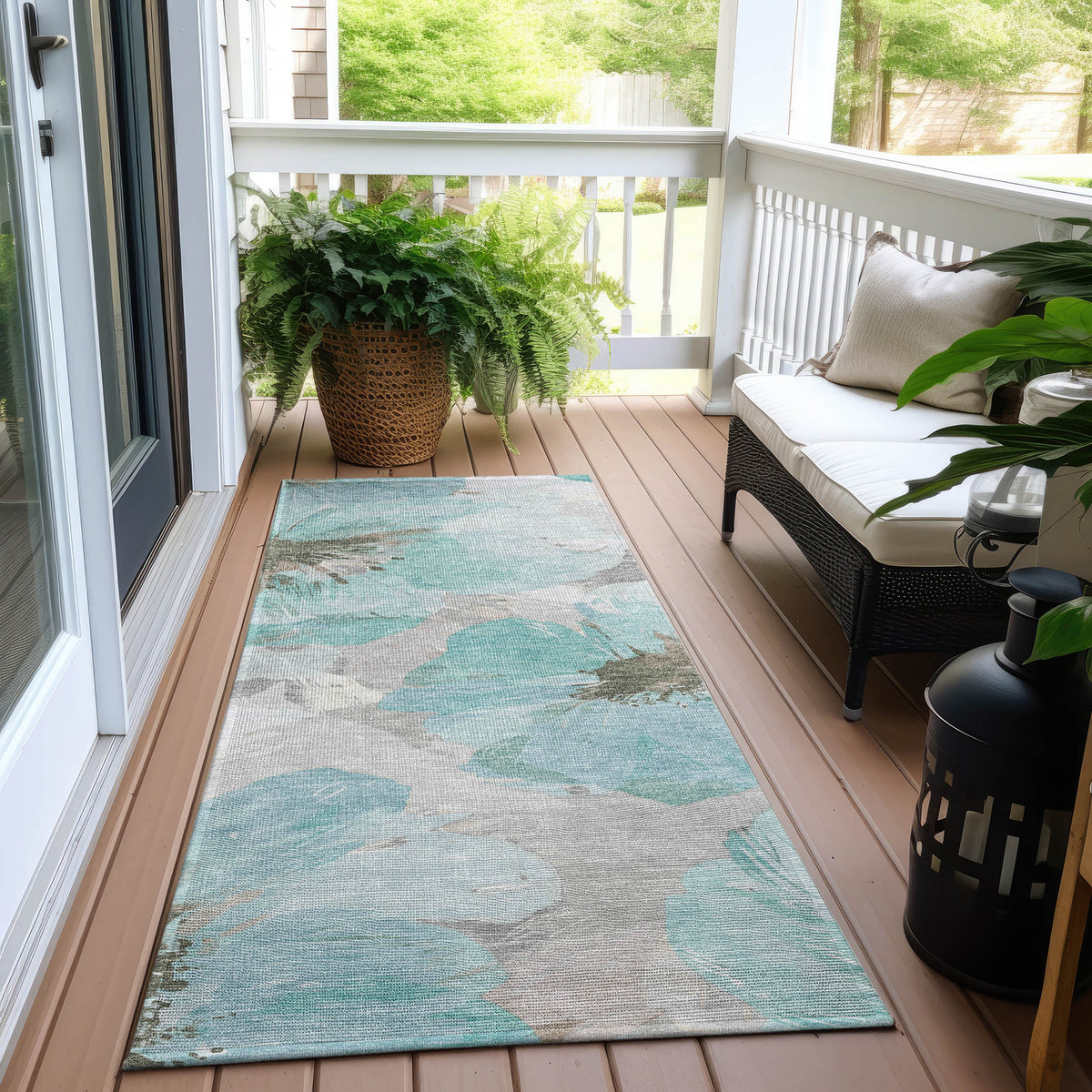 addison chantille acn1558 teal rug