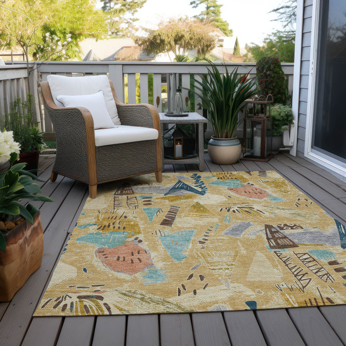 addison chantille acn1574 gold rug