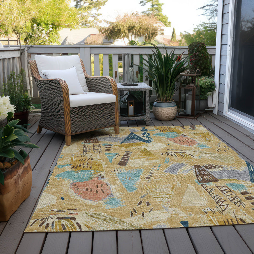 addison chantille acn1574 gold rug