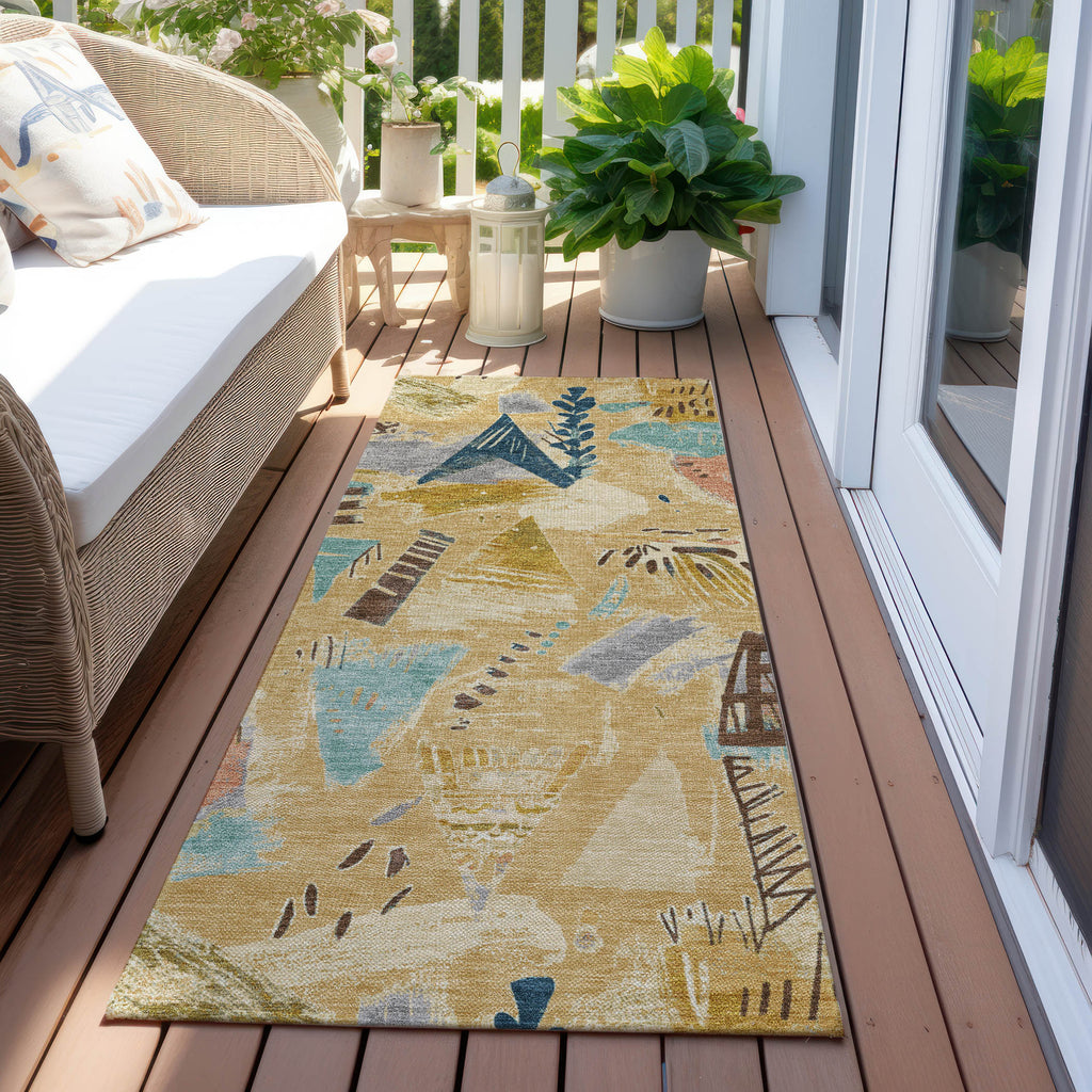 addison chantille acn1574 gold rug