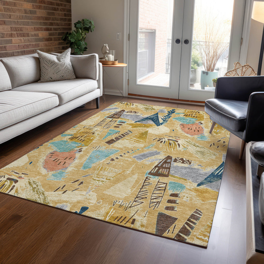 addison chantille acn1574 gold rug
