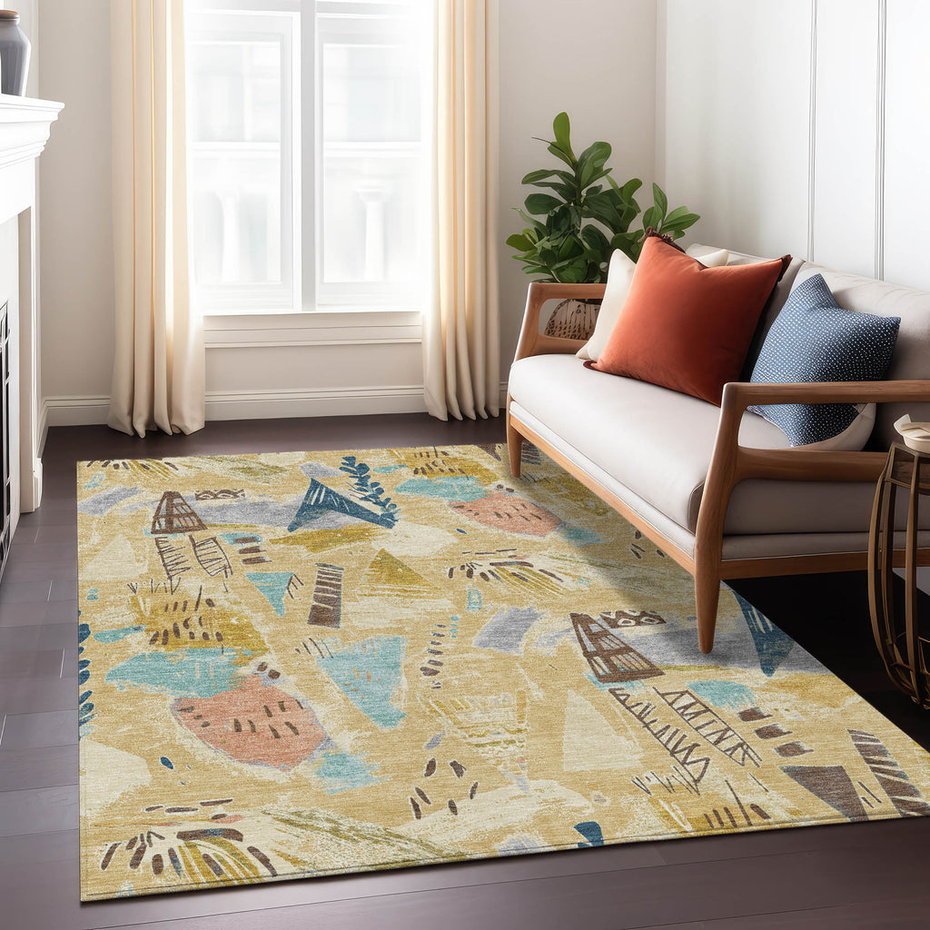 addison chantille acn1574 gold rug