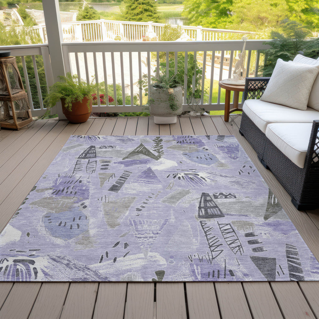 addison chantille acn1577 lavender rug