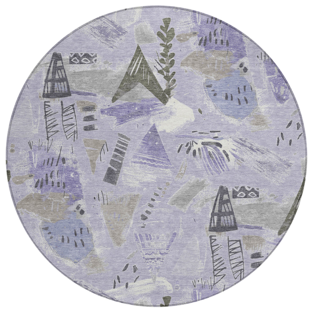 addison chantille acn1577 lavender rug