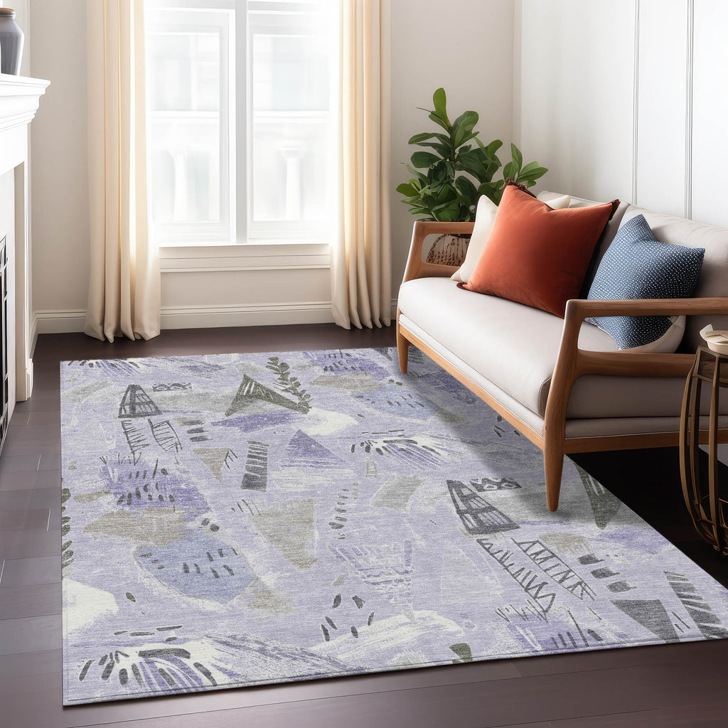 addison chantille acn1577 lavender rug