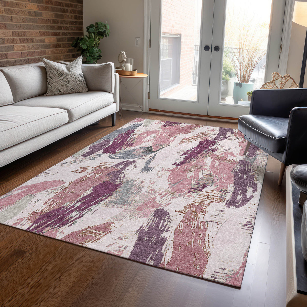 addison chantille acn1597 blush rug