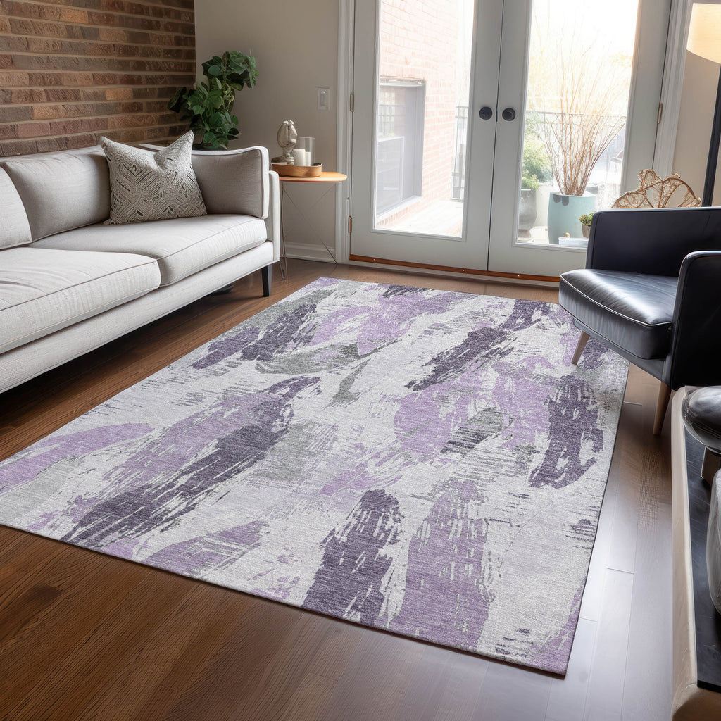addison chantille acn1599 lavender rug