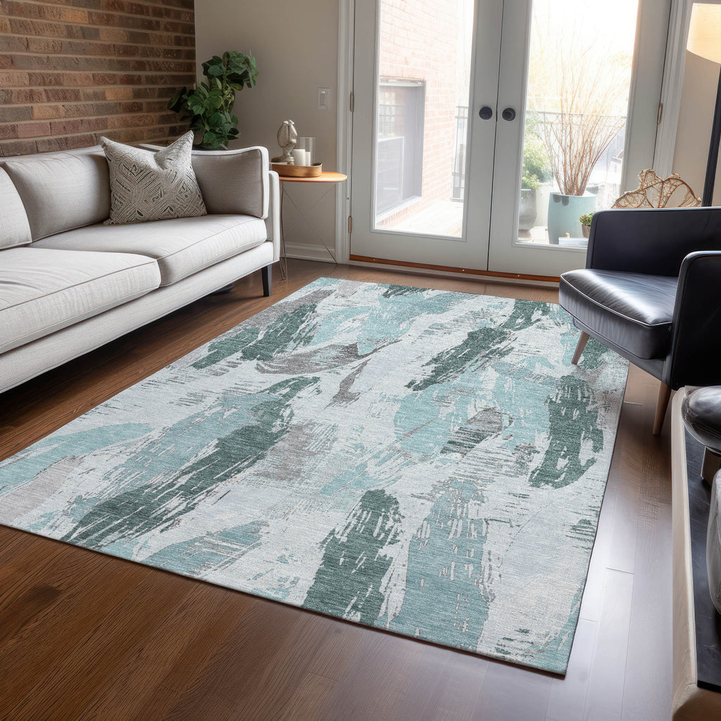 addison chantille acn1601 teal rug
