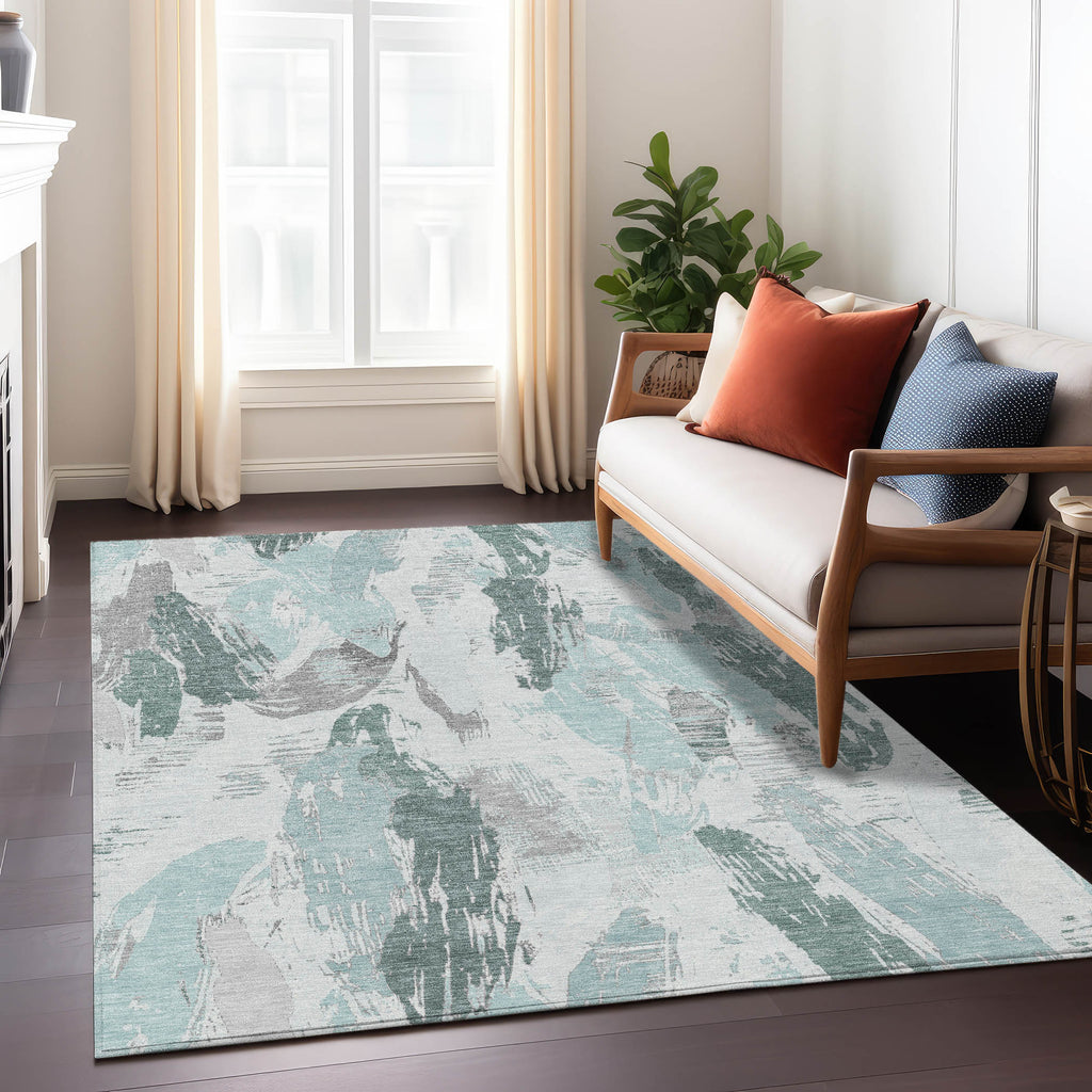 addison chantille acn1601 teal rug