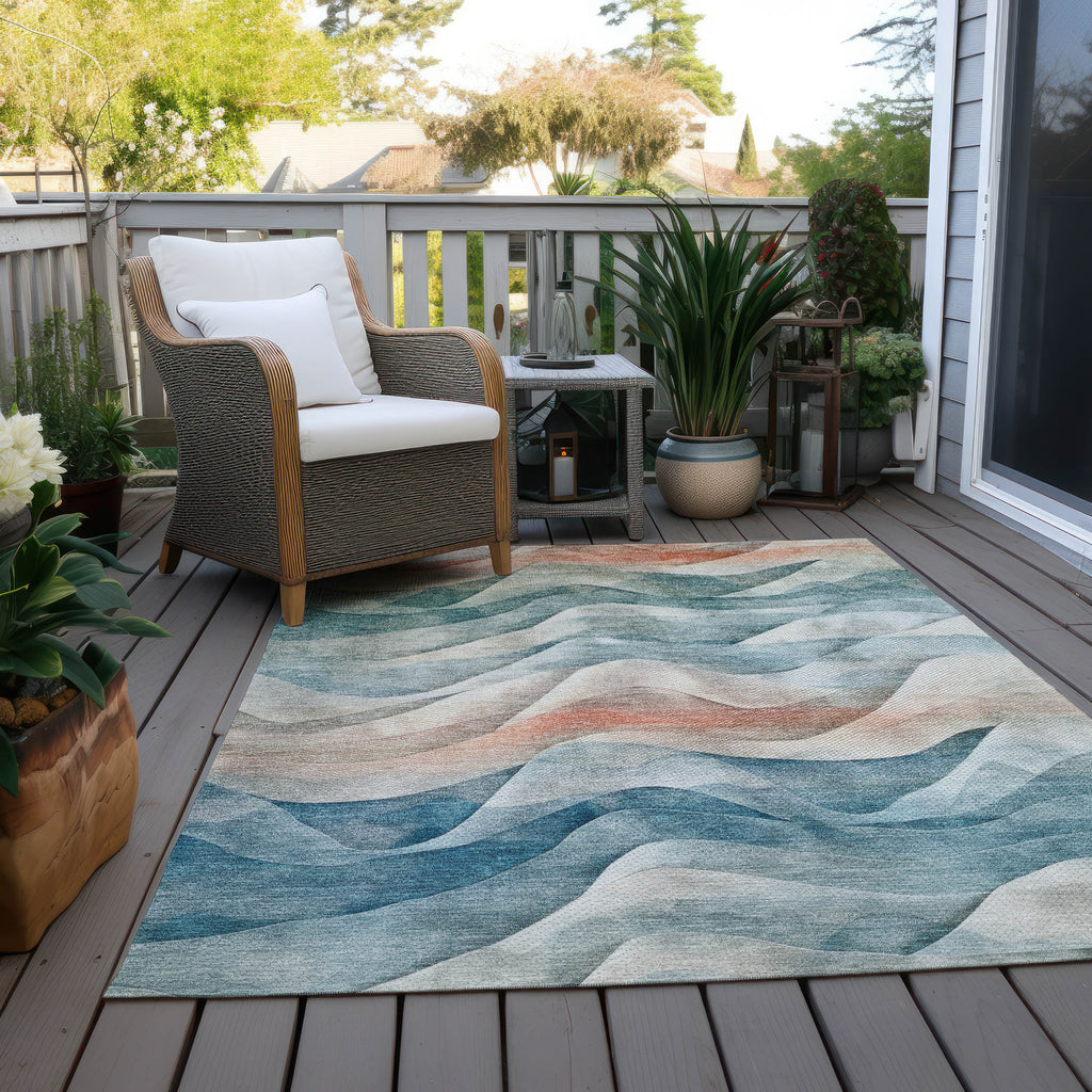 addison chantille acn1623 teal rug