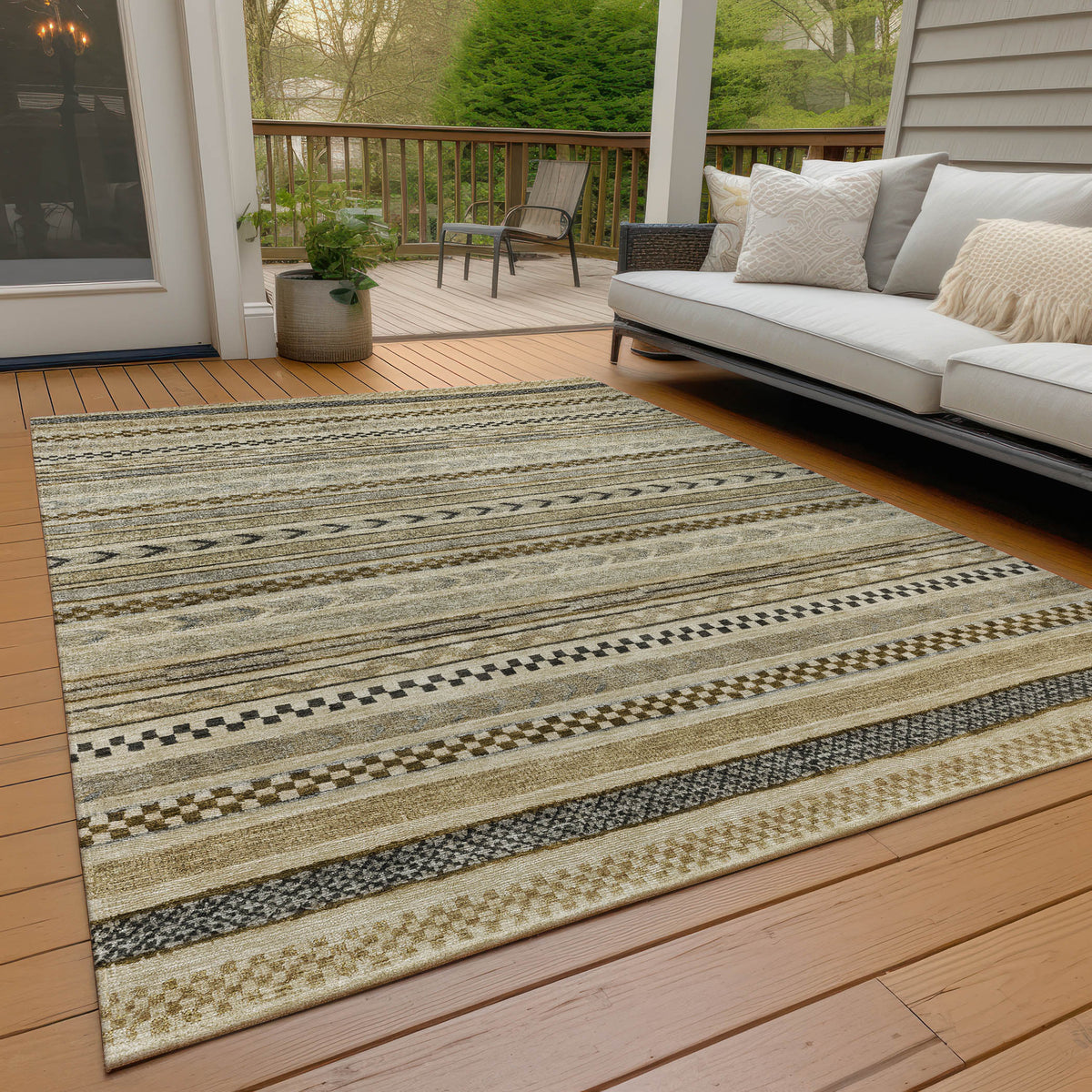 addison chantille acn1625 chocolate rug