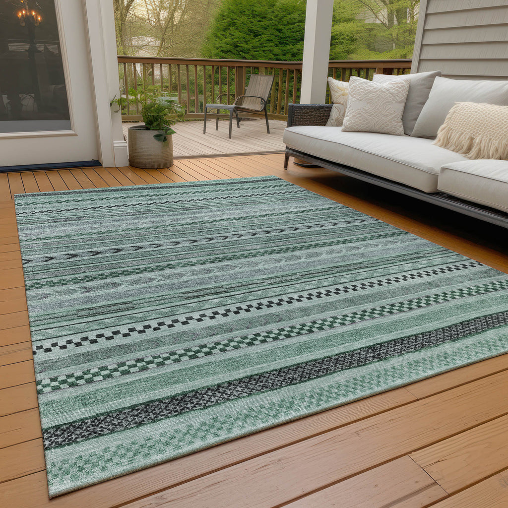 addison chantille acn1625 teal rug