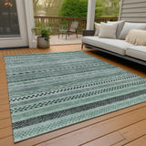 addison chantille acn1625 teal rug