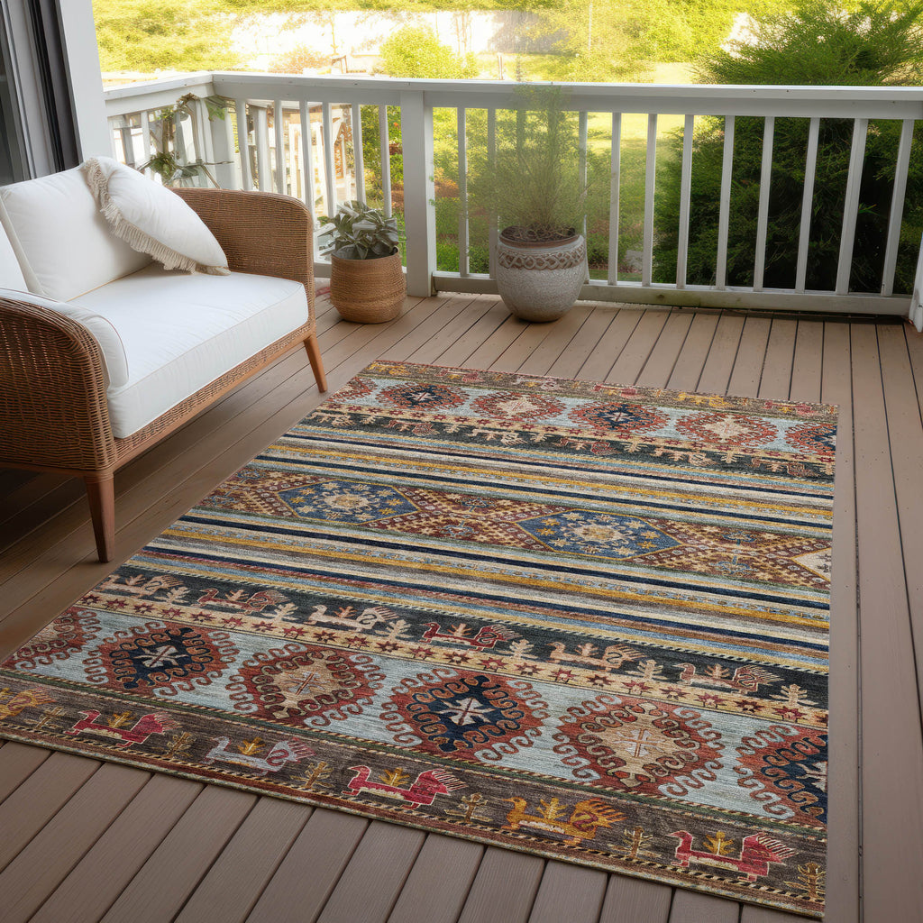 addison chantille acn1626 paprika rug