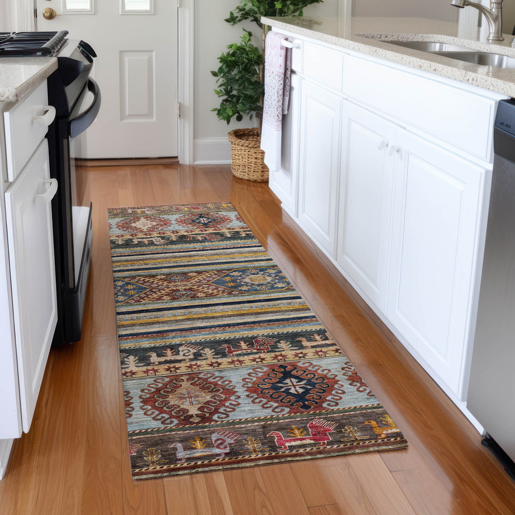 addison chantille acn1626 paprika rug