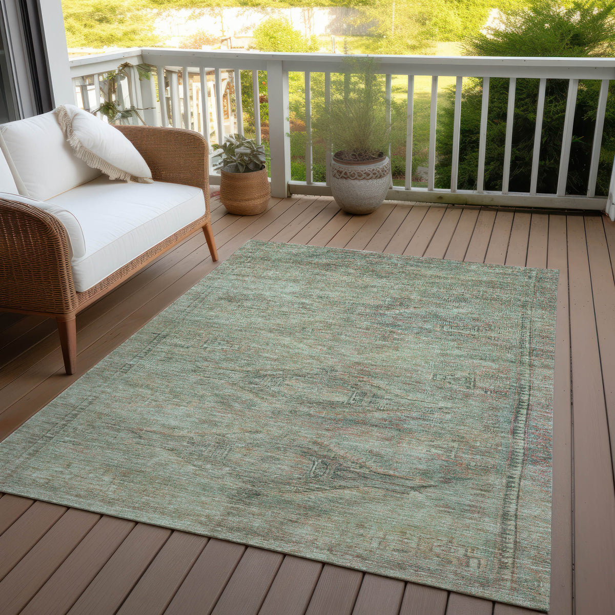 addison chantille acn1631 teal rug