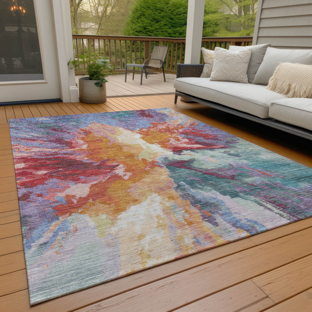 addison chantille acn1632 orange rug