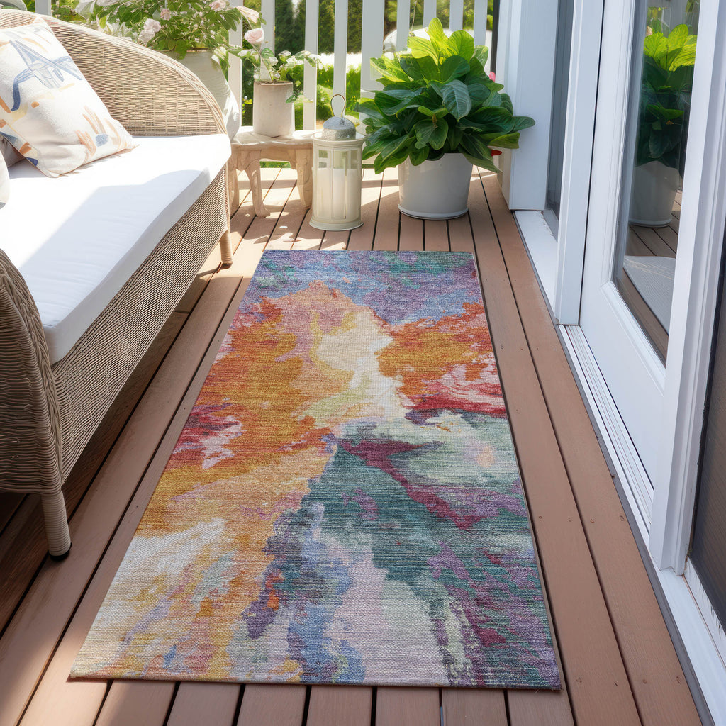 addison chantille acn1632 orange rug