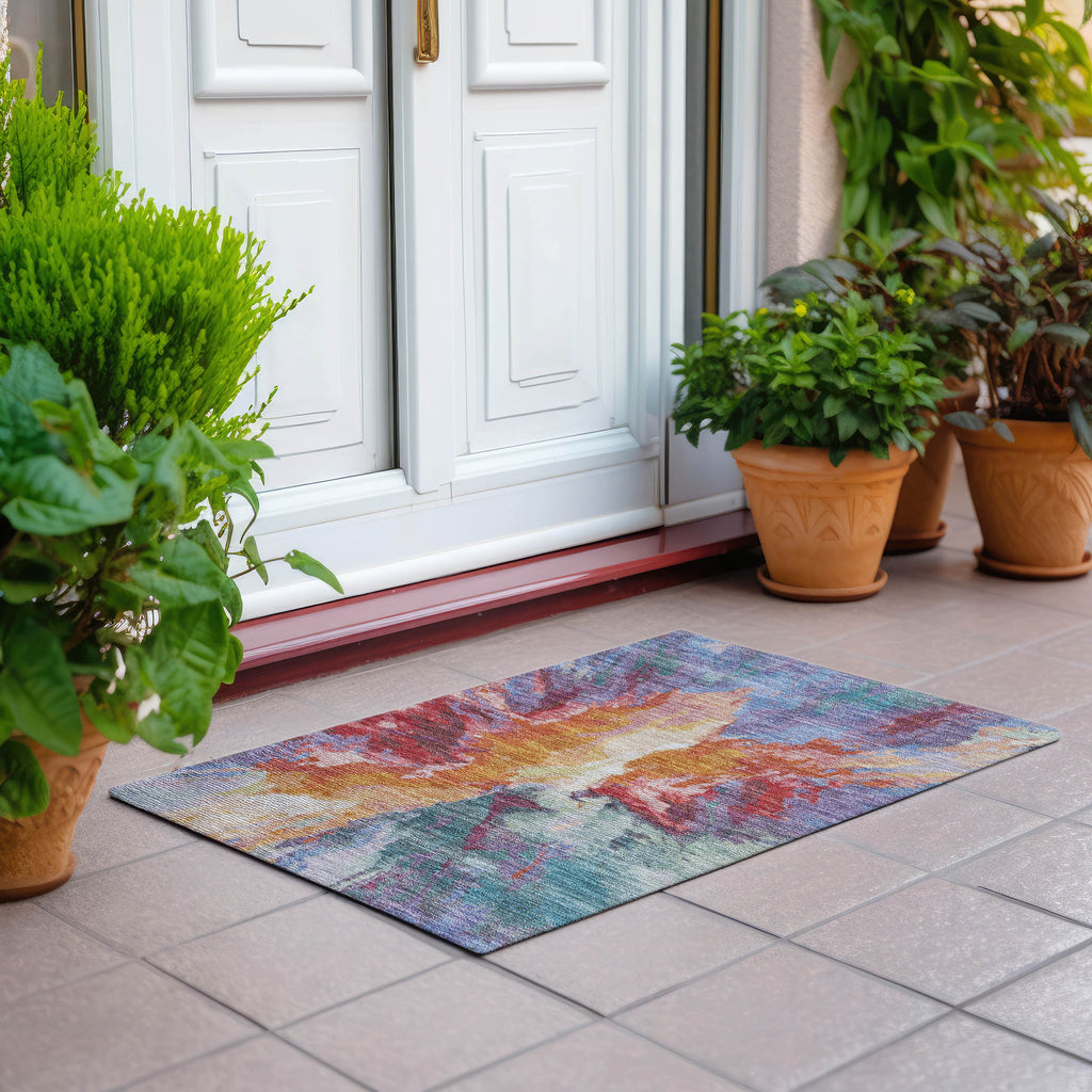addison chantille acn1632 orange rug
