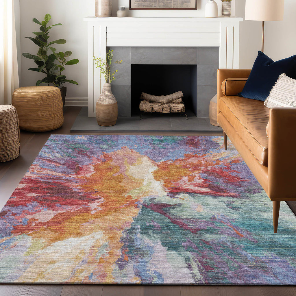 addison chantille acn1632 orange rug