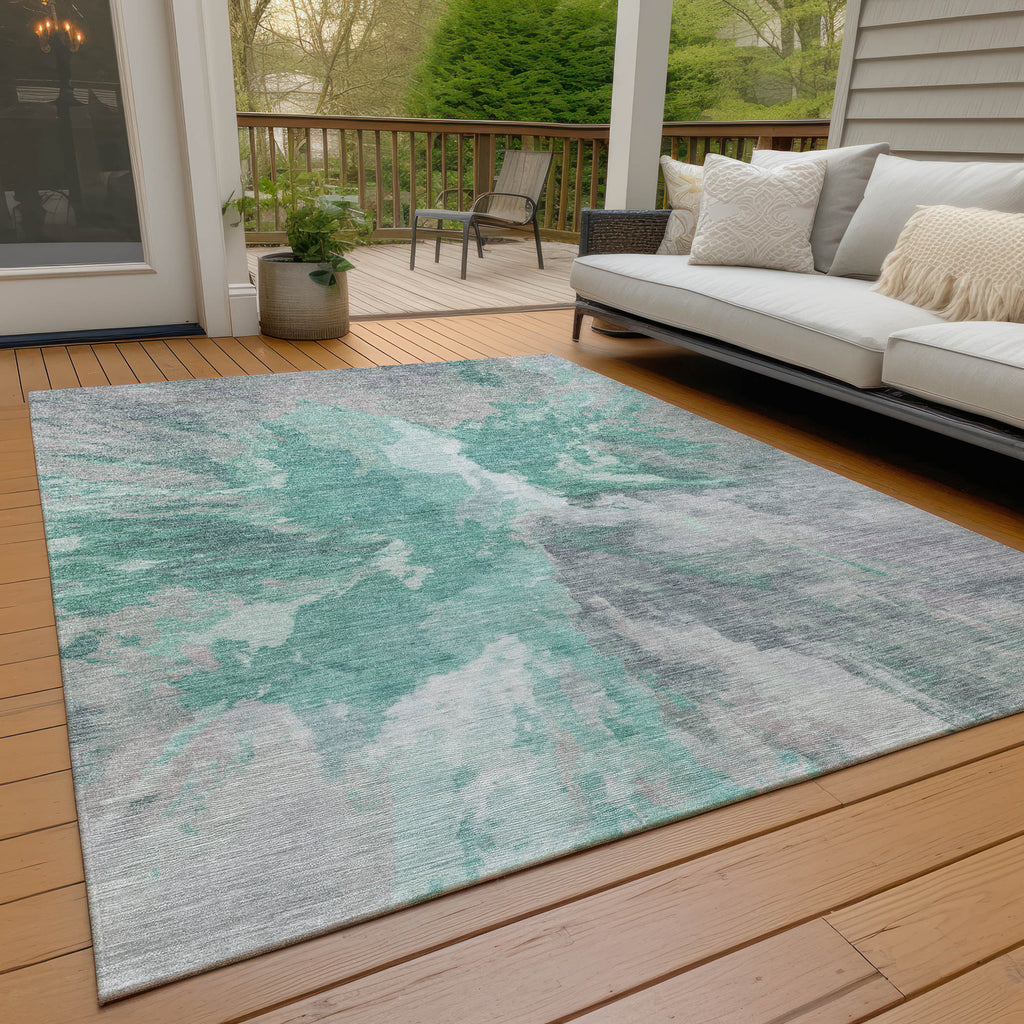 addison chantille acn1632 teal rug
