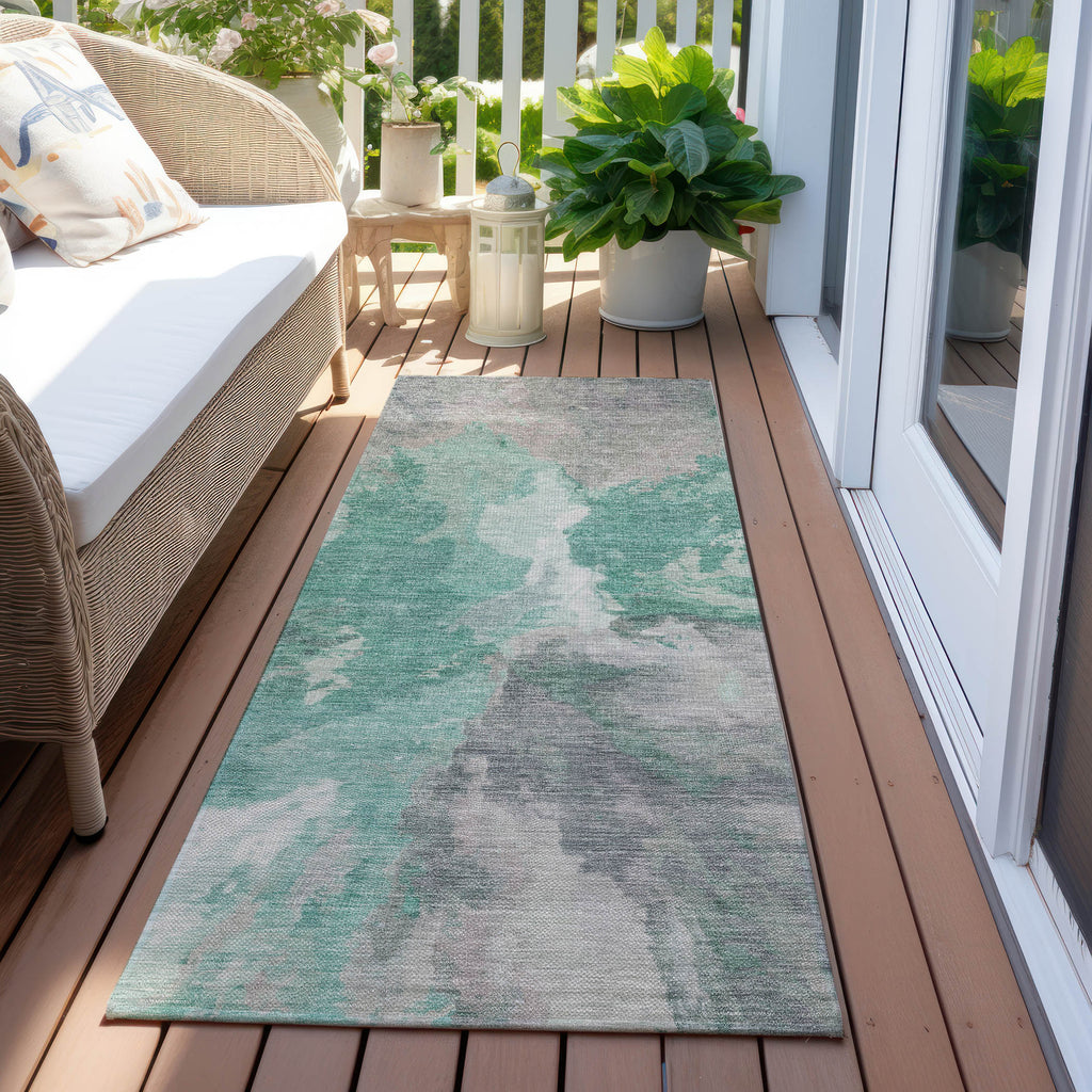 addison chantille acn1632 teal rug