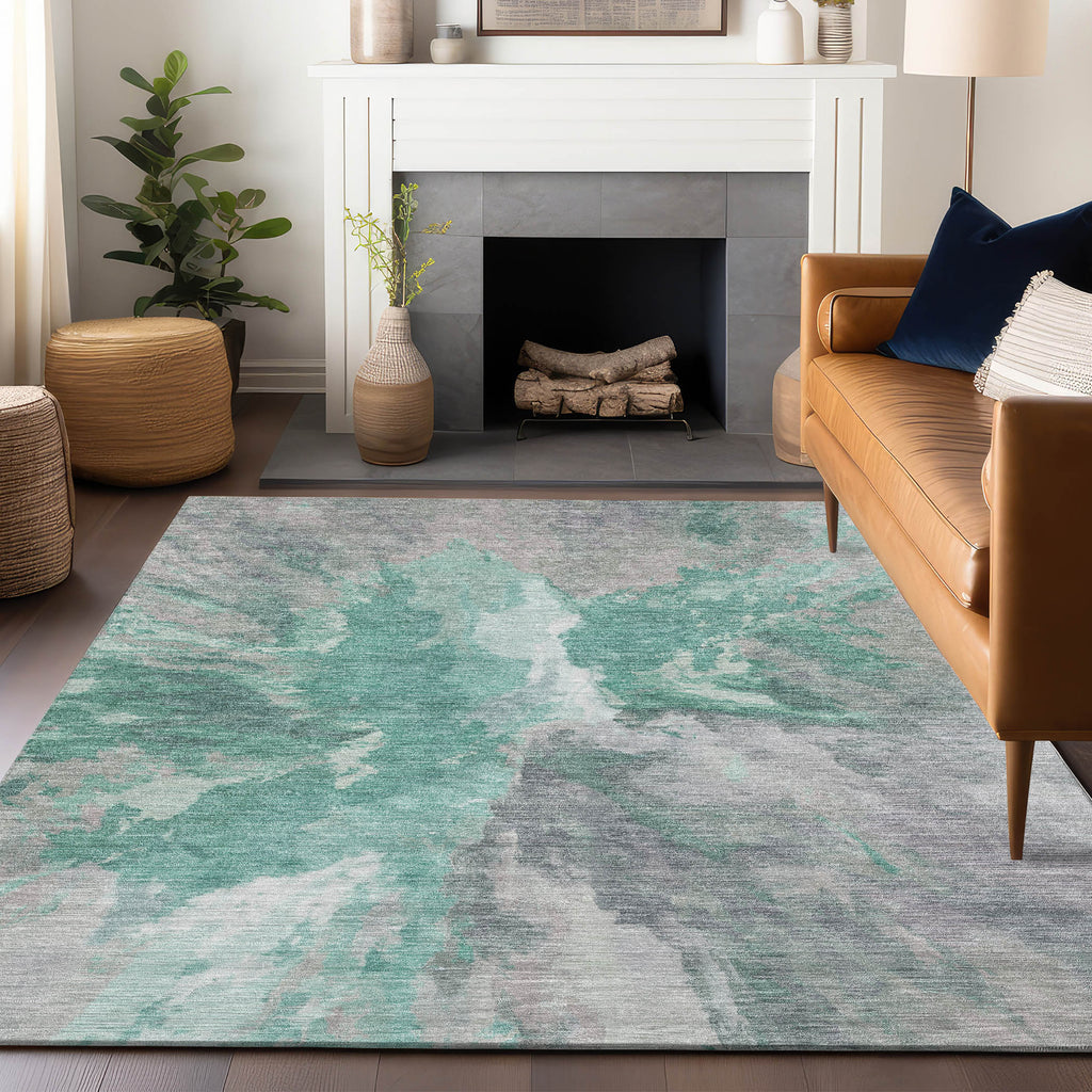 addison chantille acn1632 teal rug