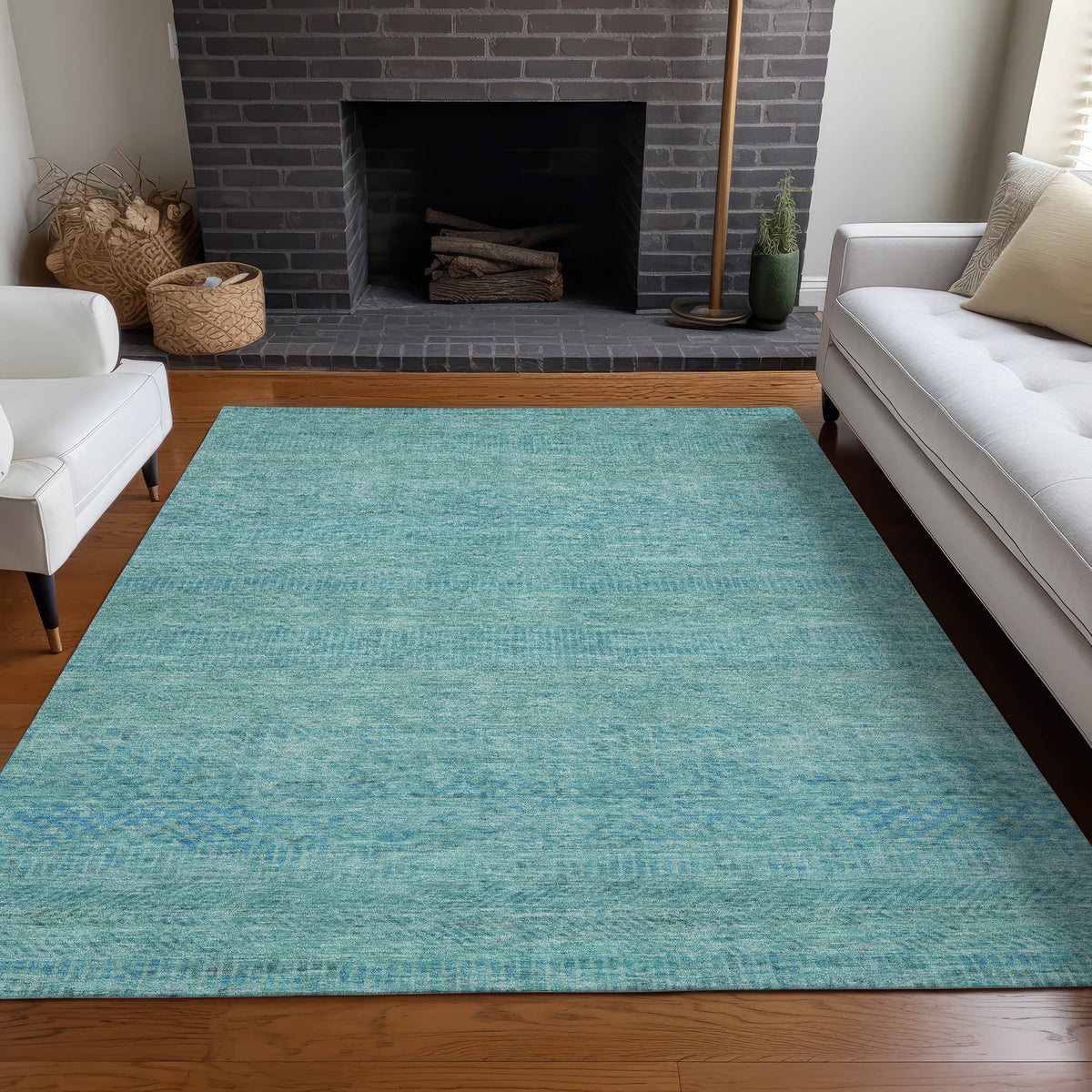 addison chantille acn1634 aqua rug