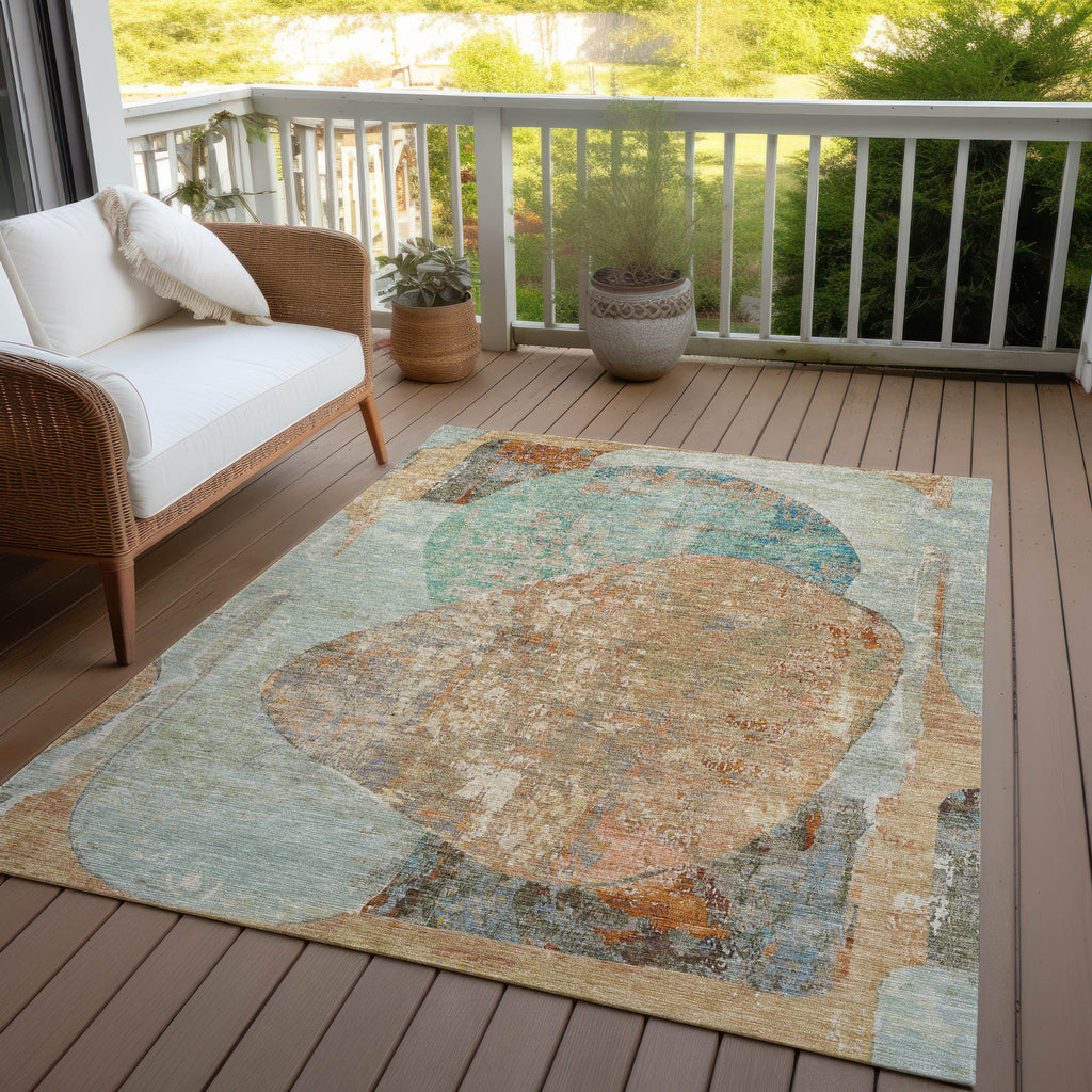 addison chantille acn1635 teal rug