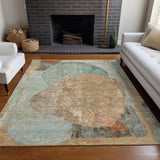 addison chantille acn1635 teal rug