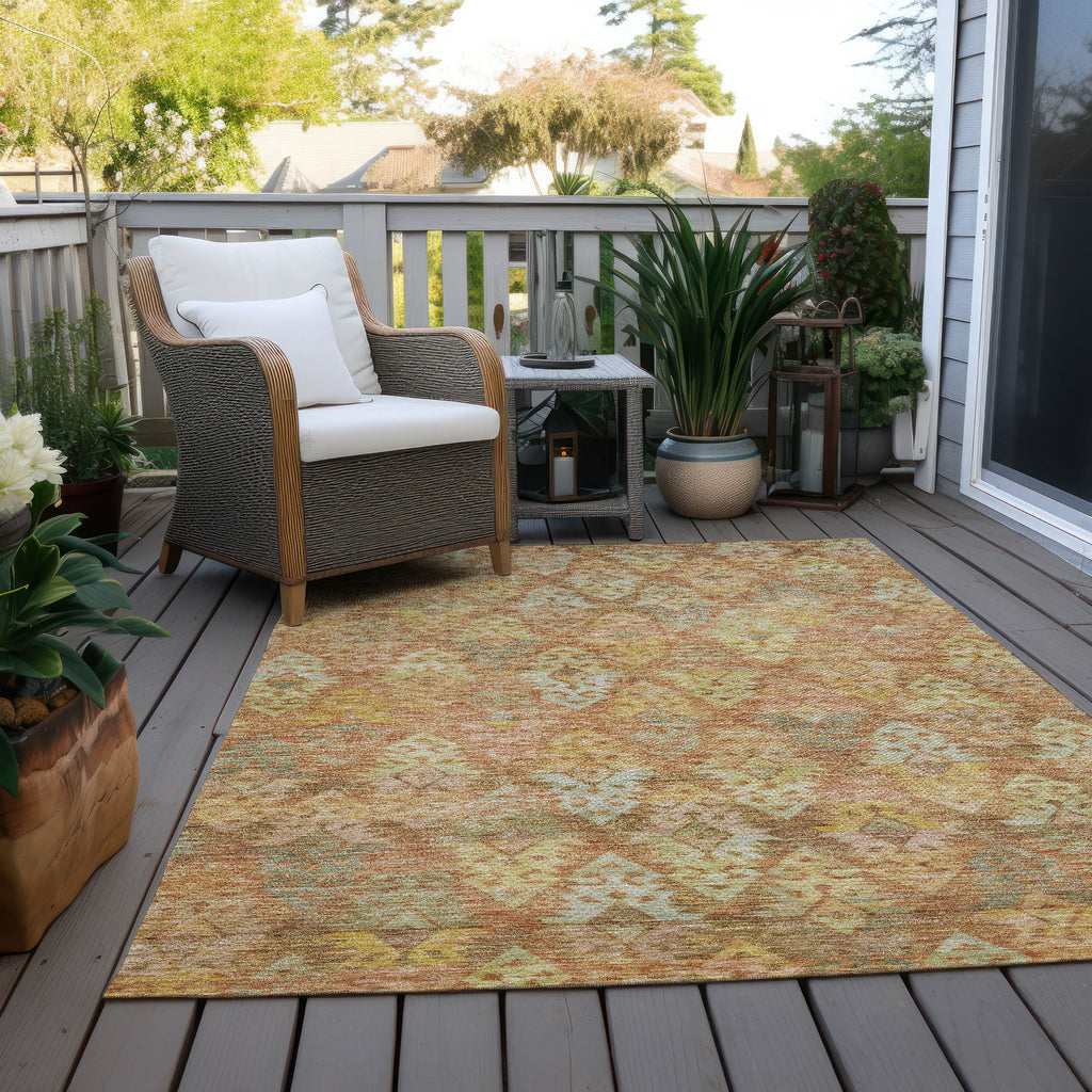 addison chantille acn1637 copper rug