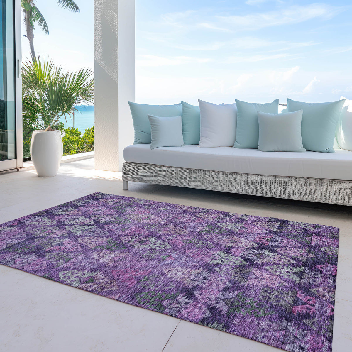 addison chantille acn1637 eggplant rug