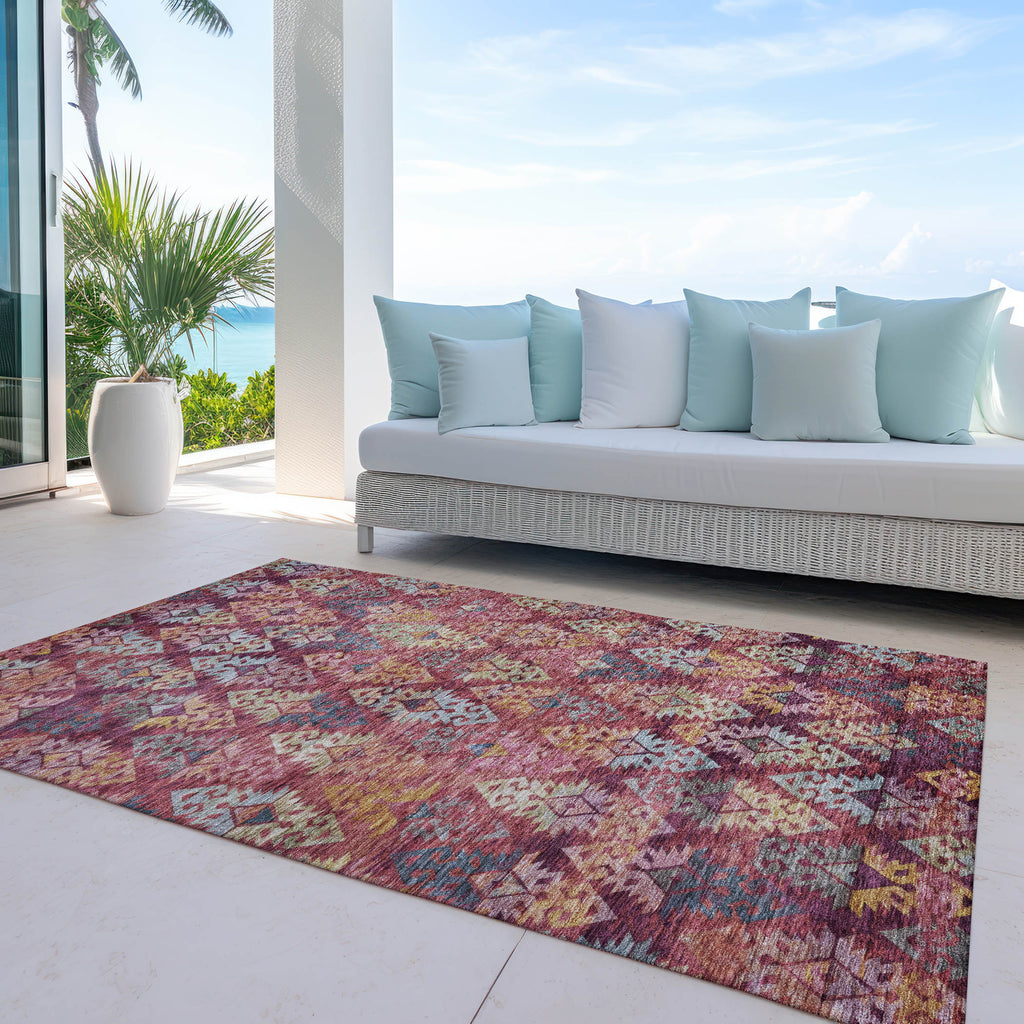 addison chantille acn1637 paprika rug