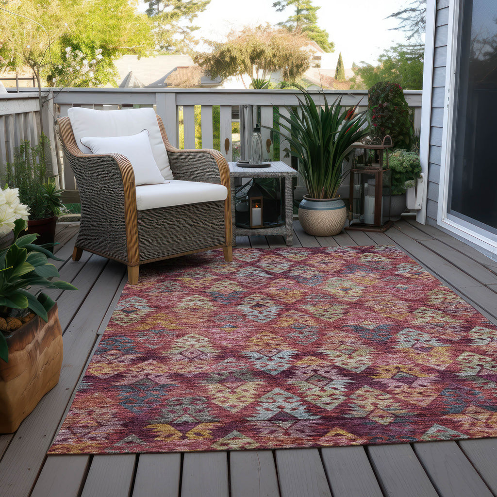 addison chantille acn1637 paprika rug