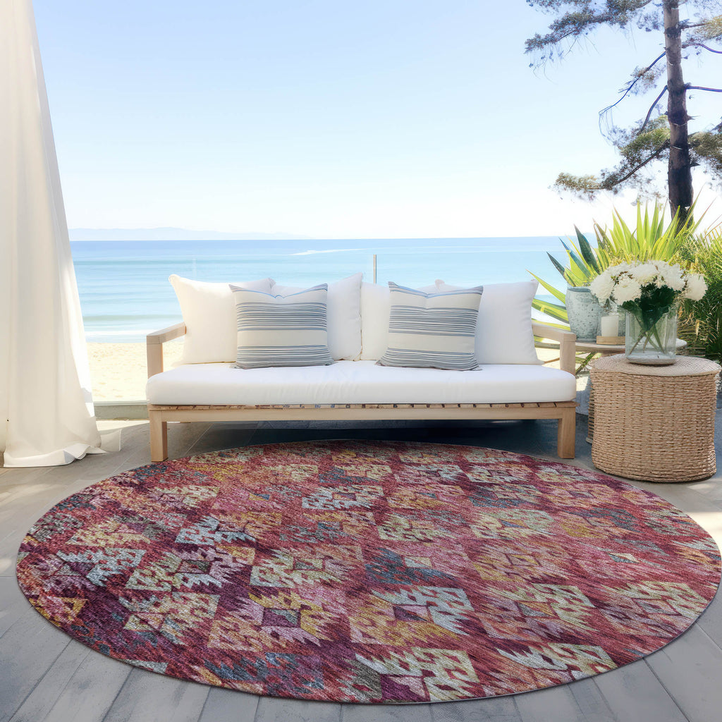 addison chantille acn1637 paprika rug