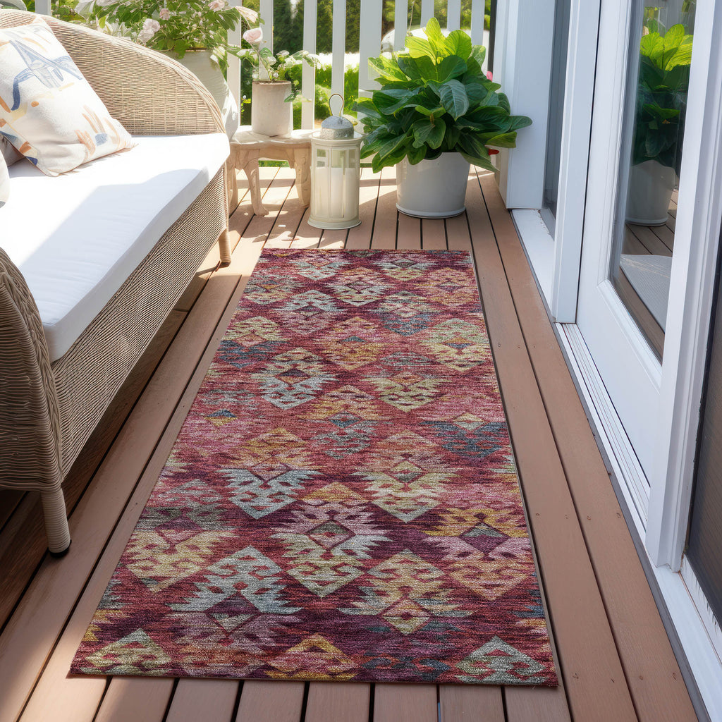addison chantille acn1637 paprika rug