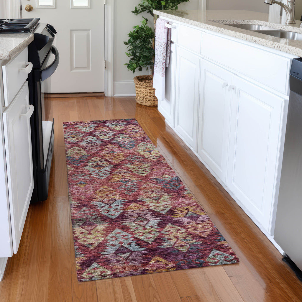 addison chantille acn1637 paprika rug