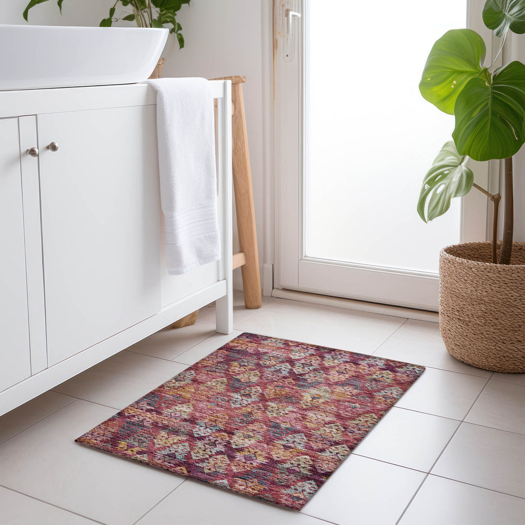 addison chantille acn1637 paprika rug