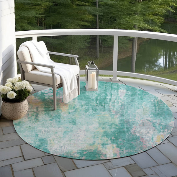 addison chantille acn1640 teal rug
