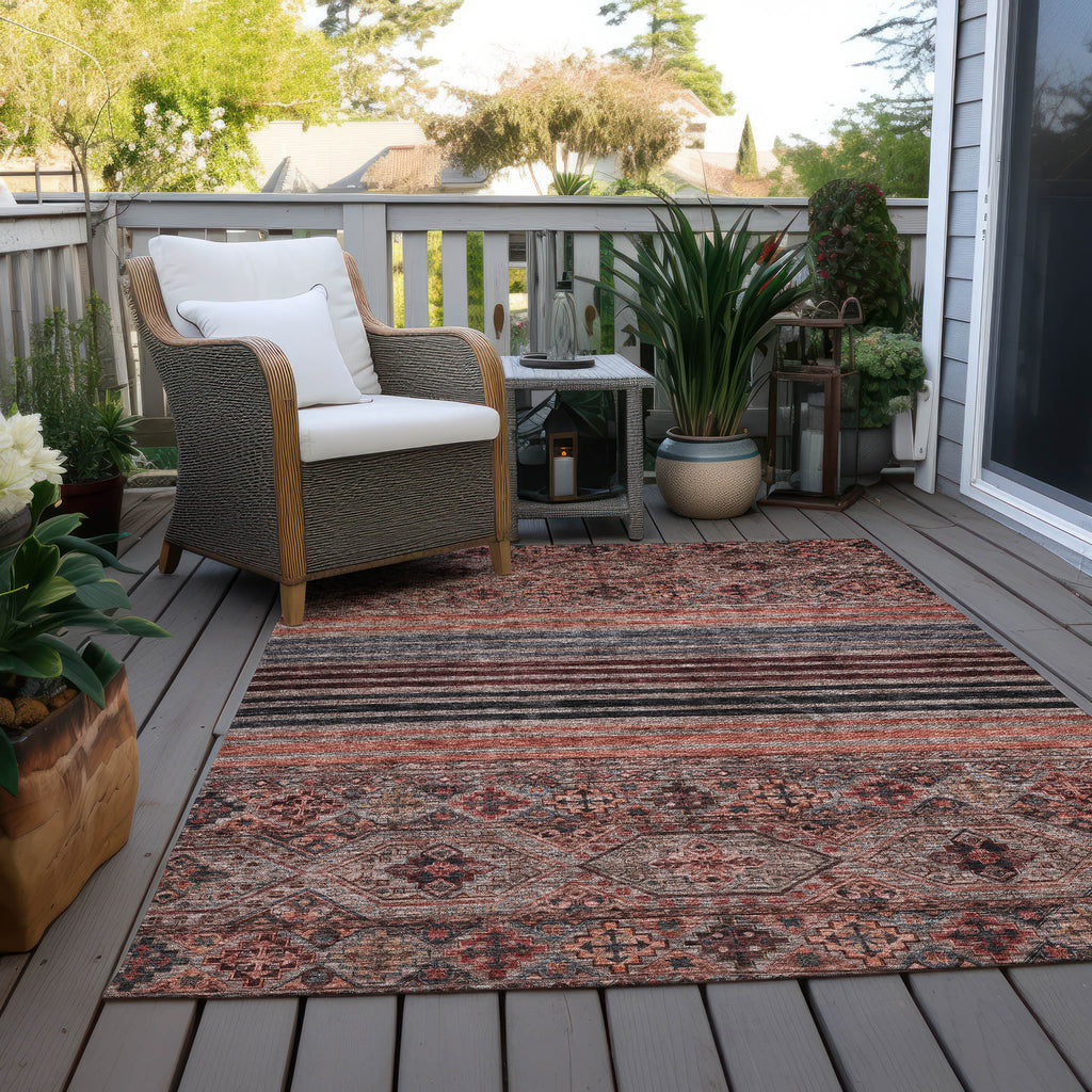 addison chantille acn1641 paprika rug