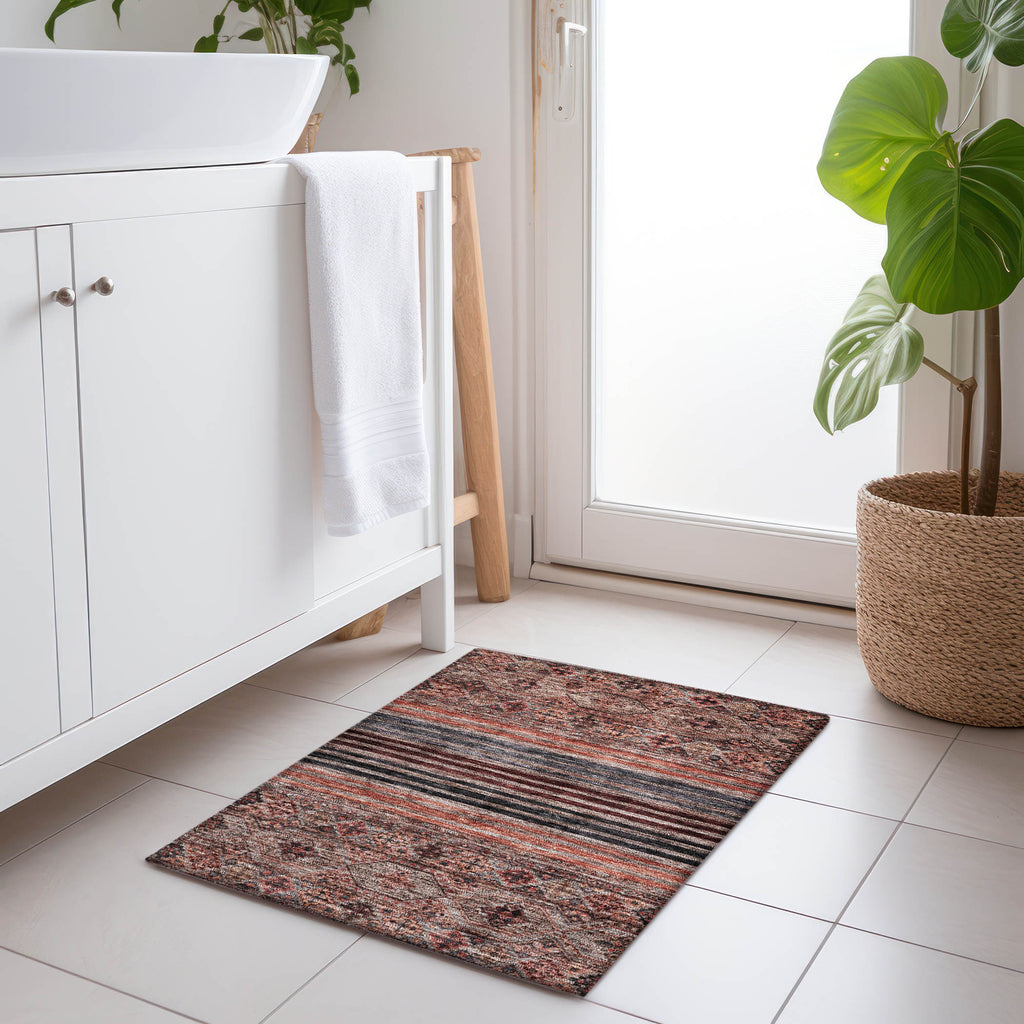 addison chantille acn1641 paprika rug