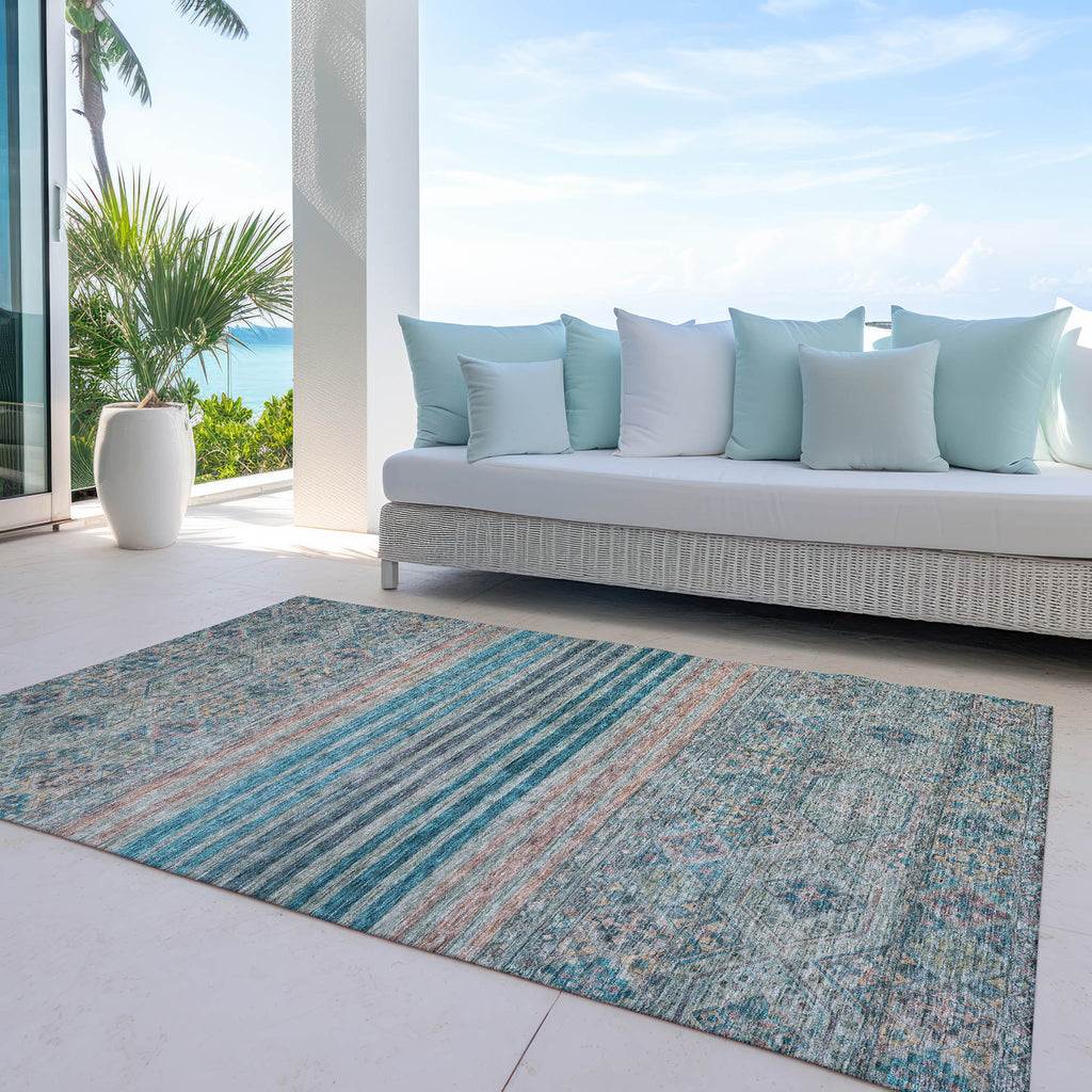 addison chantille acn1641 teal rug