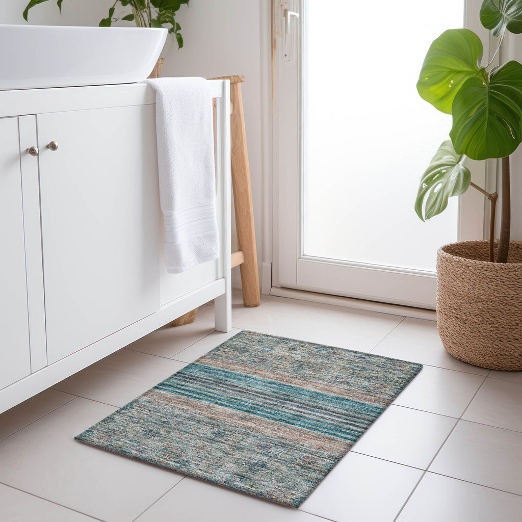 addison chantille acn1641 teal rug