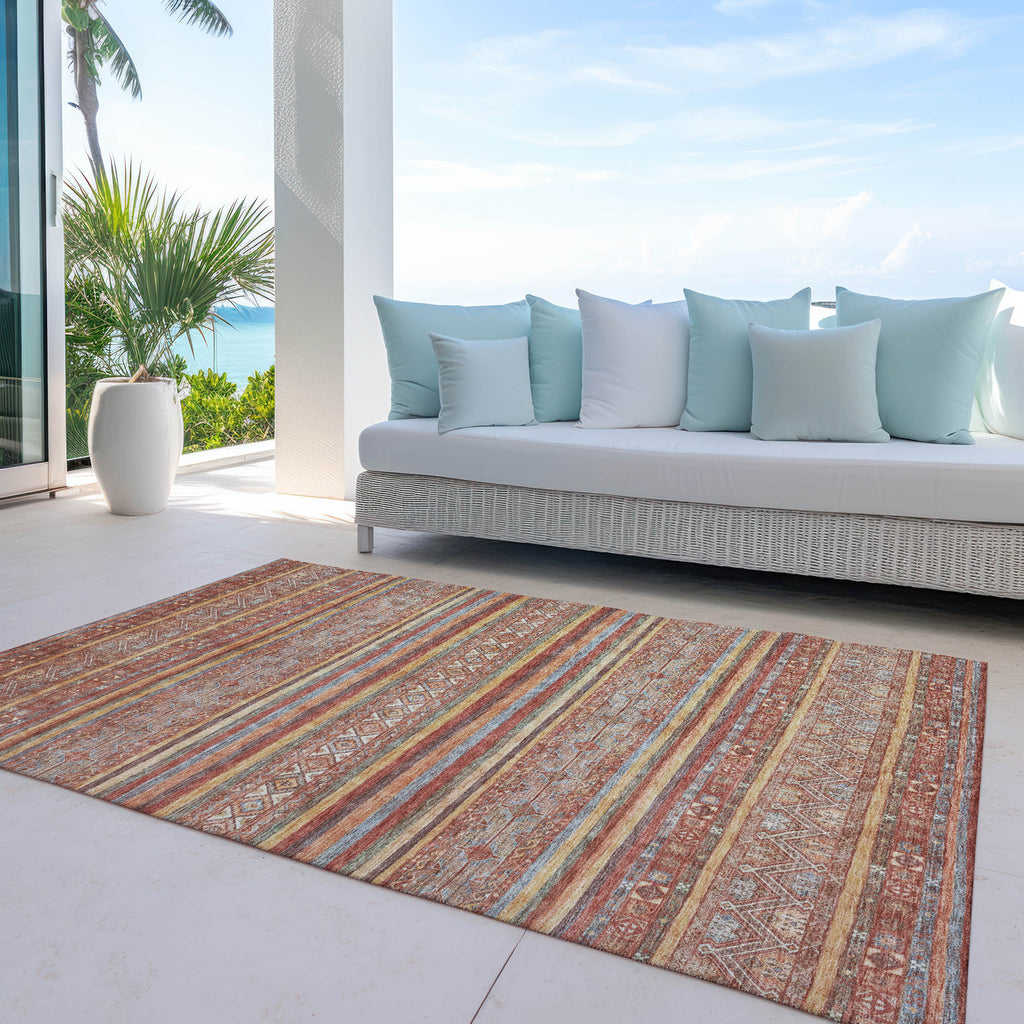 addison chantille acn1644 paprika rug